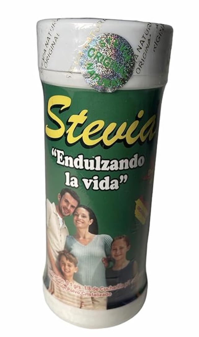 Stevia Original Natural from Bolivia bottle pouring for beverages with zero-calorie sweetness