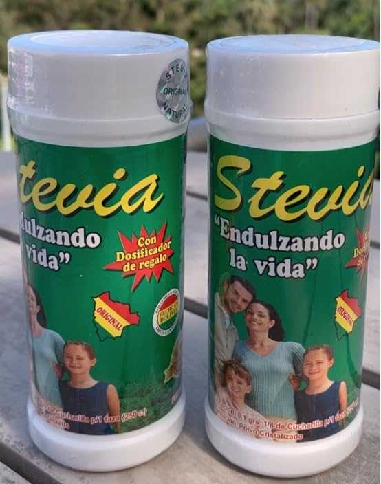 Stevia Original Natural Bolivia packaging front, authentic natural sweetener from Stevia leaves