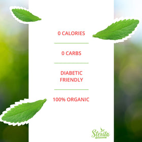 Stevita Organic Stevia Extra Sweet added to coffee for rich flavor.