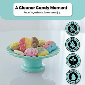STEYDA sour candies with tangy coating and bright finish.