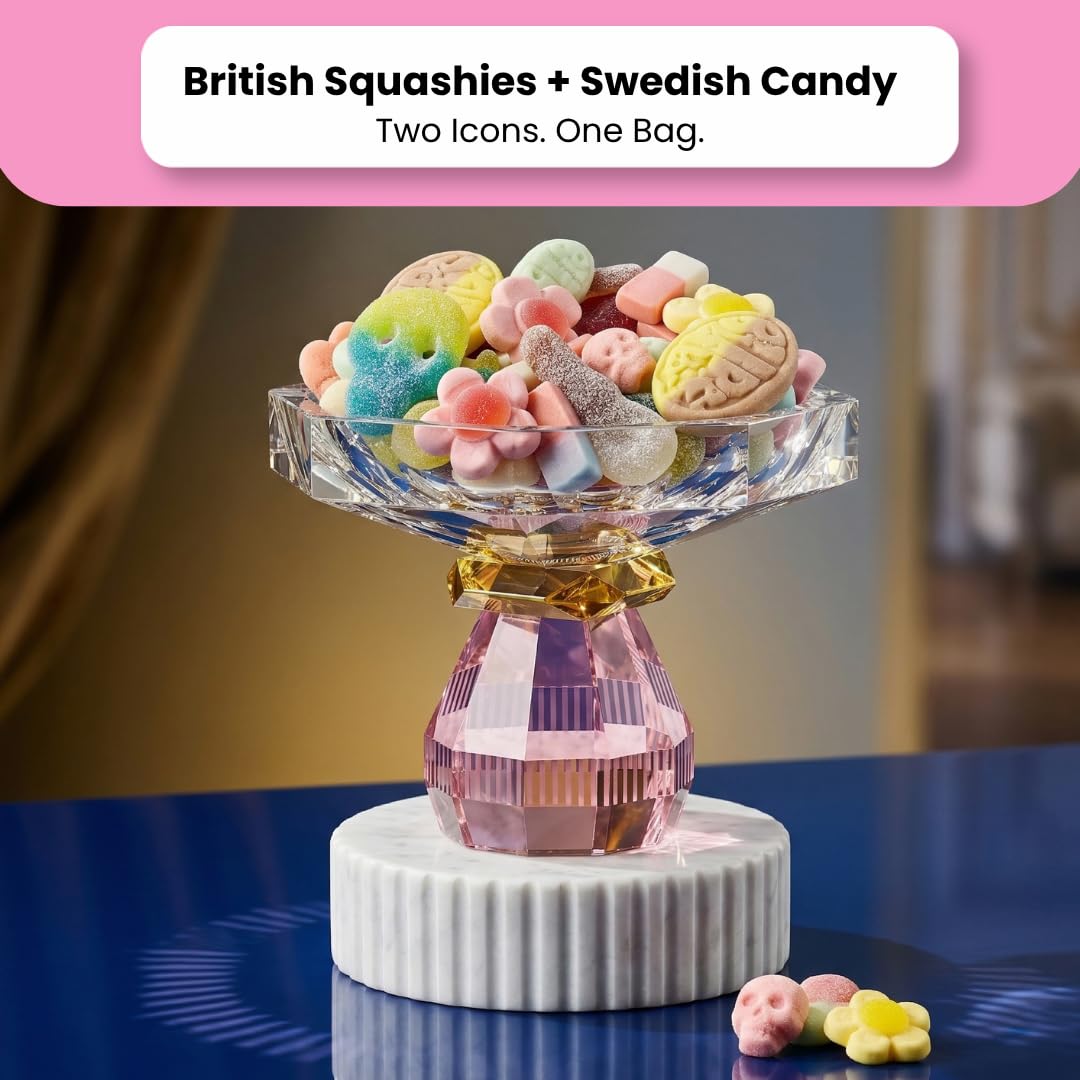 STEYDA Squashies Bubblegum close-up, chewy classic flavor.