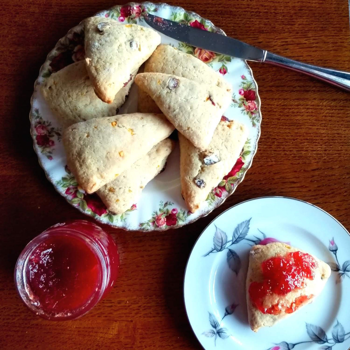 Sticky Fingers English Scone Mix dry ingredients close-up for easy, reliable baking at home.