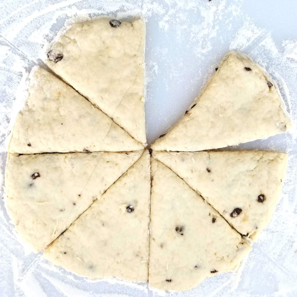 Sticky Fingers Scone Mix contains no artificial flavors or colors.