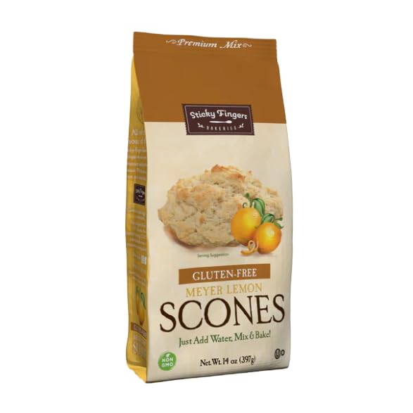 Sticky Fingers finished scones plate showcases golden crust and tender crumb