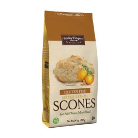 Sticky Fingers finished scones plate showcases golden crust and tender crumb