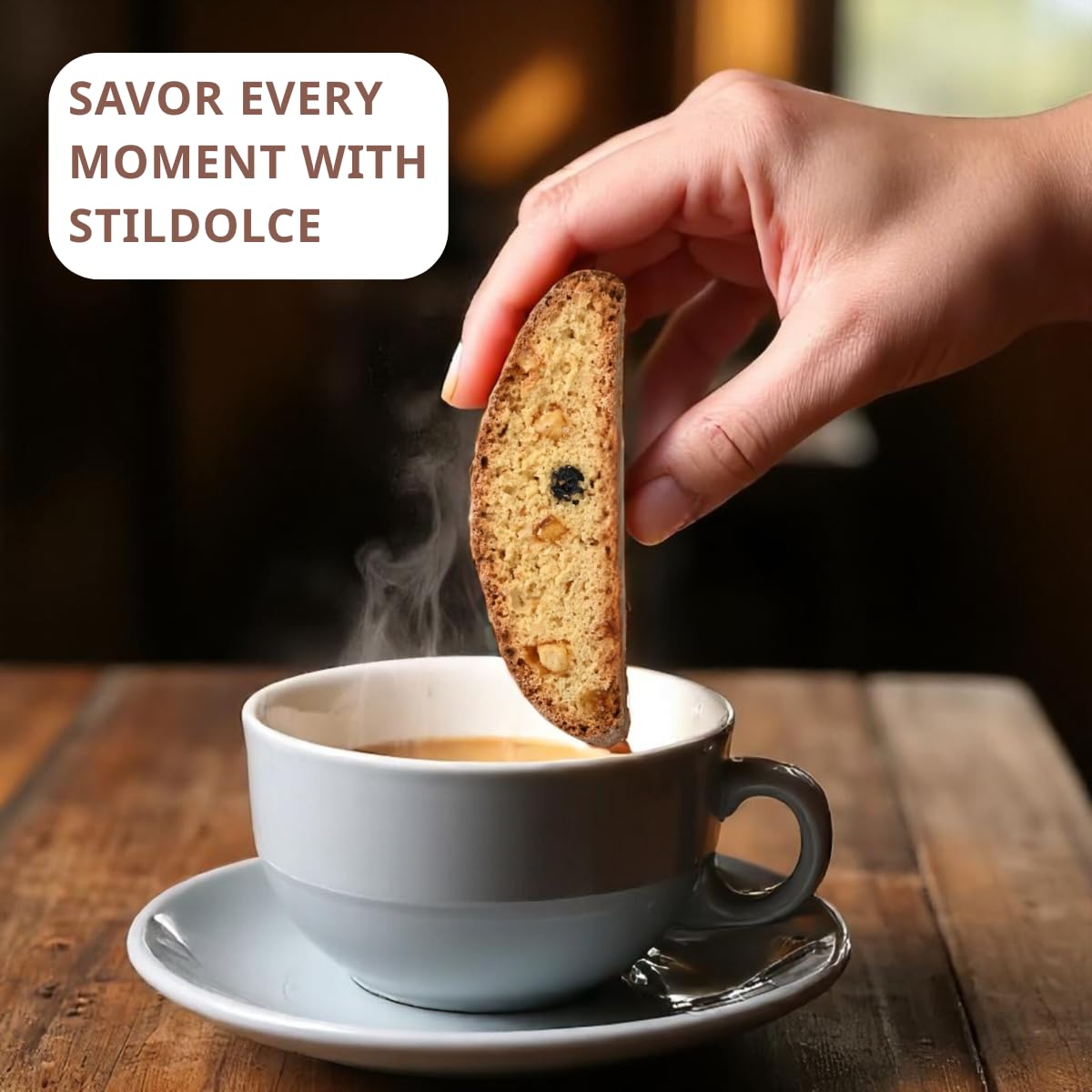 Stildolce traditional Tuscany baking method shown in image.