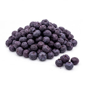 Still Life freeze-dried blueberries ready to travel for on-the-go snacking.