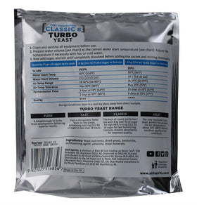 Mineral absorbents in Still Spirits Turbo Classic 8 Yeast support quality.