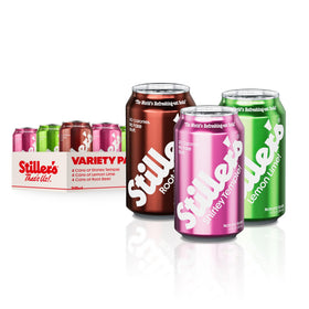 STILLER'S Lemon Lime can with crisp citrus flavor and low calories.