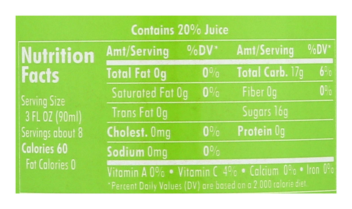 Stirrings Margarita ingredients list emphasizing high-quality, natural components