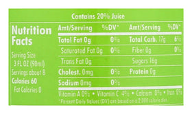 Stirrings Margarita ingredients list emphasizing high-quality, natural components
