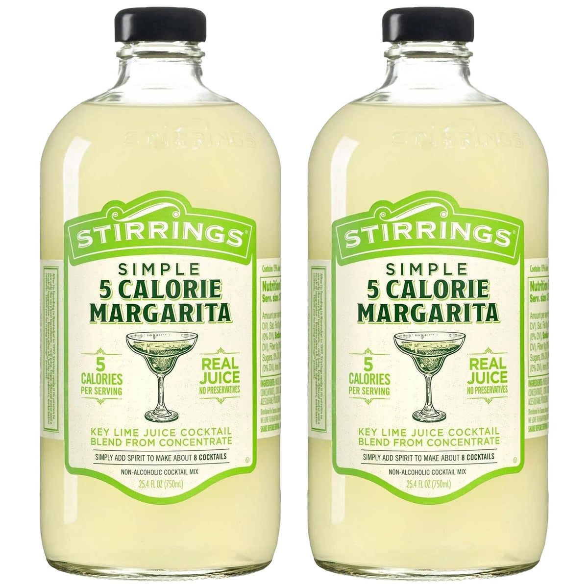 Stirrings Margarita Mix bottle ready for crowd-pleasing margaritas.