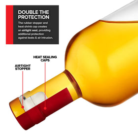 Stock Your Home 12-pack glass bottles ready for infusions or oils