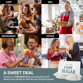 Stock Your Home sugar packets help schools and offices manage beverage stations efficiently.