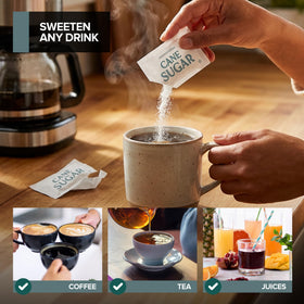 Stock Your Home kosher-certified sugar packets suitable for diverse kitchen environments.
