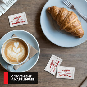 Stock Your Home office and cafe setting using sugar packets for guests