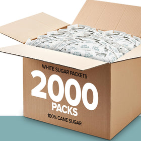 Stock Your Home pantry storage sugar packets for organized sweetness.