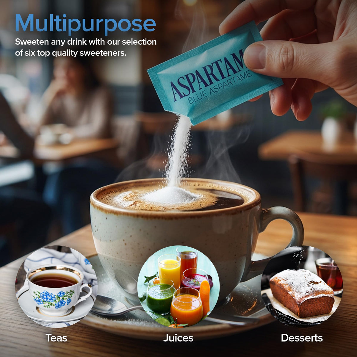 Stock Your Home six-type set keeps beverages consistent and simple.