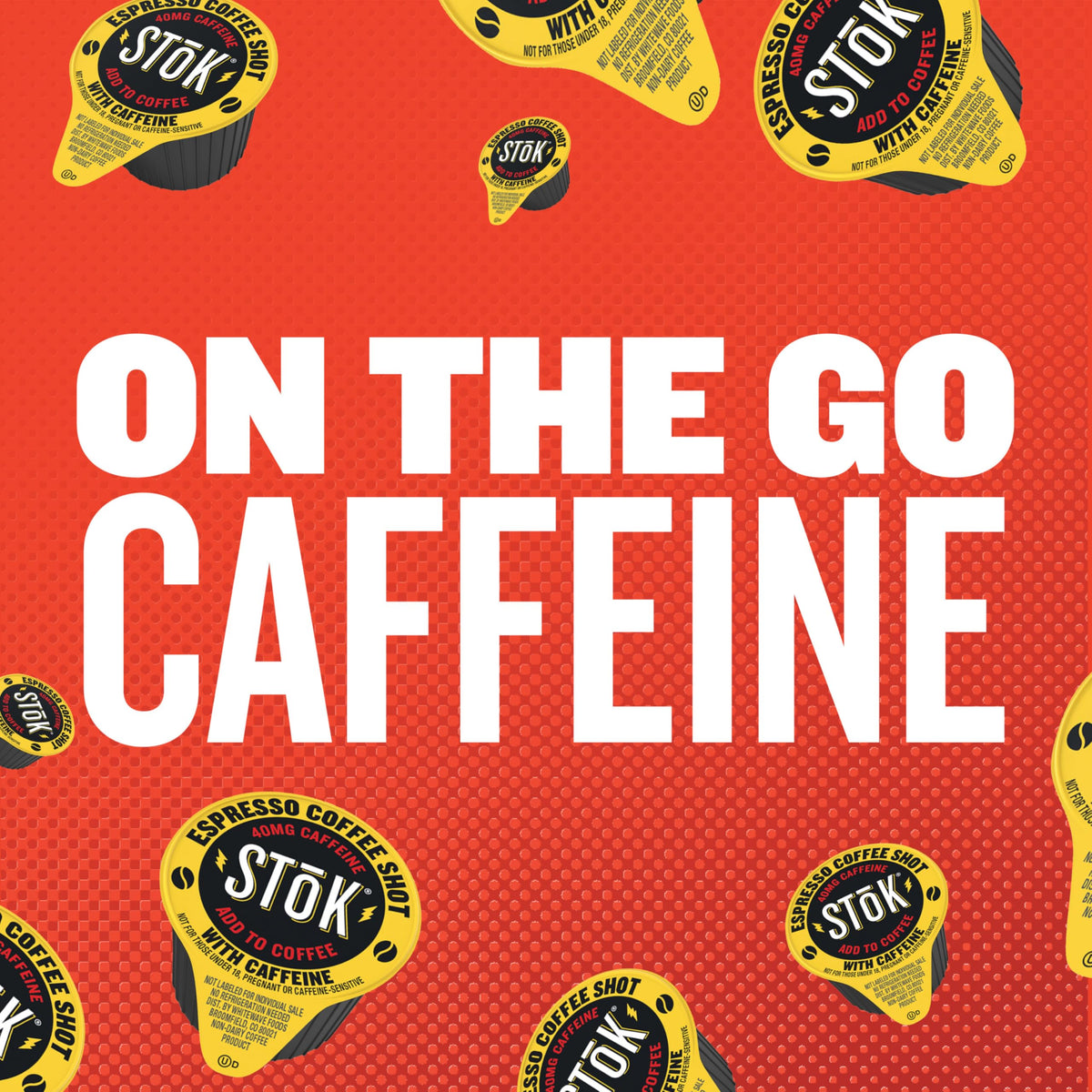 STOK Espresso Shots added to milk to make a café-style latte.