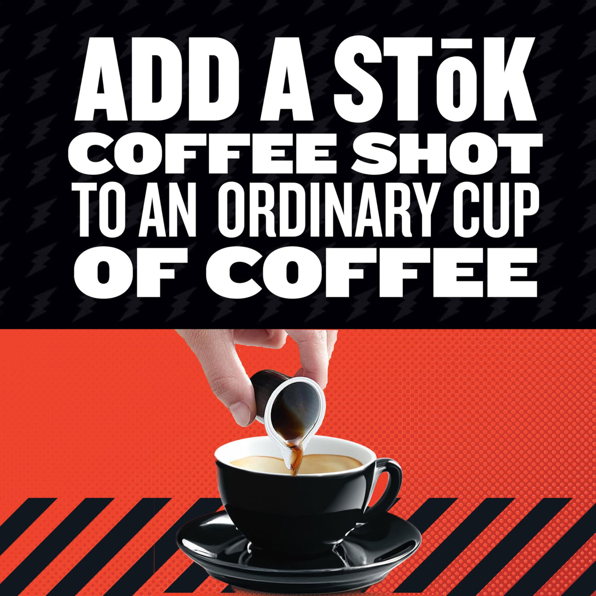 STOK Espresso Shots used to craft a smooth Americano.