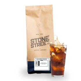 Stone Street Cold Brew coarse-ground bag for easy, smooth cold brew at home.