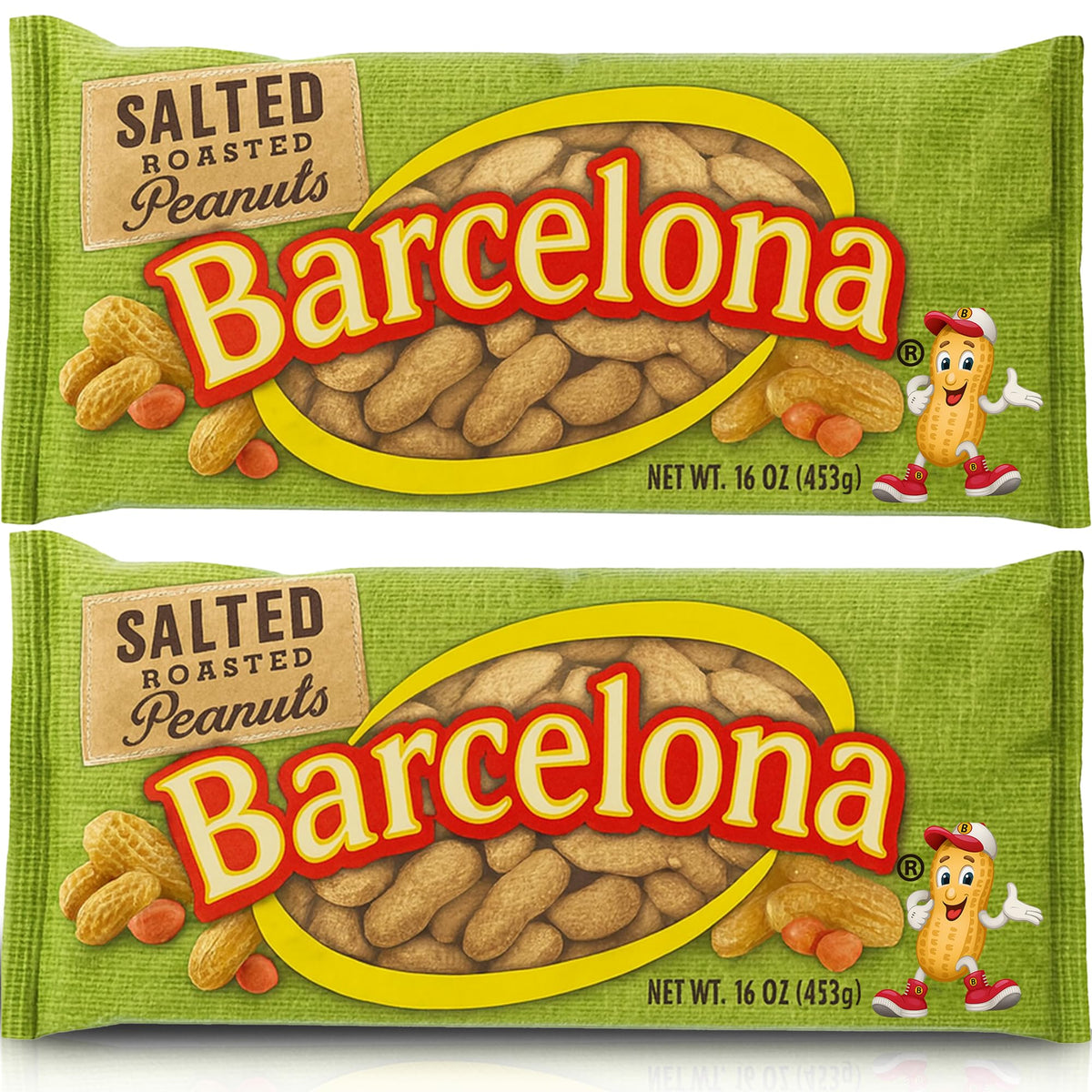 Stonehedge Farms Barcelona Nut in-shell peanuts in packaging, salted and dry roasted for convenient snacking.