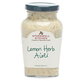 Stonewall Kitchen Aioli Collection horseradish bottle provides tangy dipping options