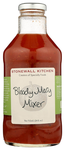Stonewall Kitchen Bloody Mary Mix 24oz bottle with balanced flavor for brunch