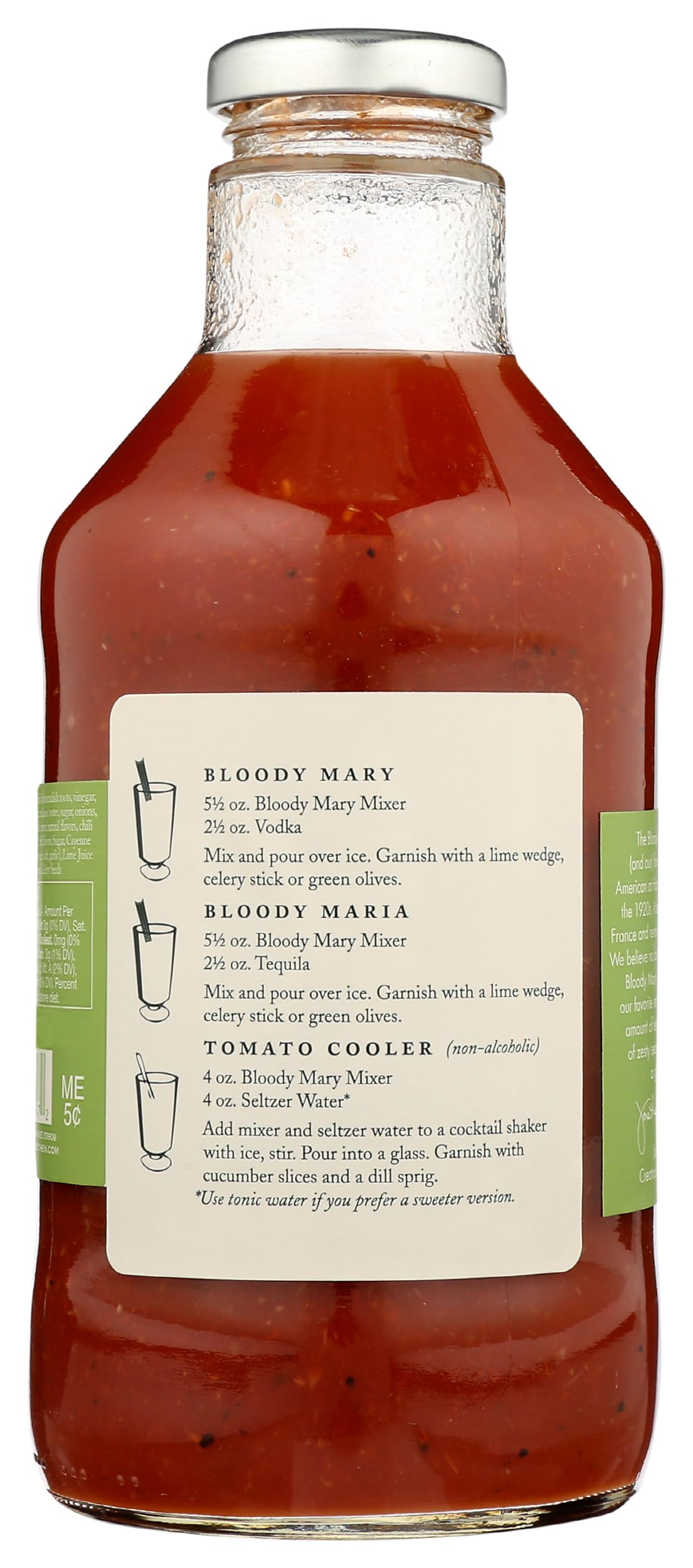 Stonewall Kitchen Bloody Mary Mix 24oz pour ready for quick cocktails