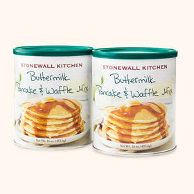 Stonewall Kitchen buttermilk pancake mix two-pack ready for easy breakfast