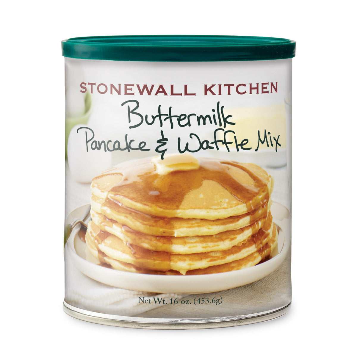 Stonewall Kitchen Buttermilk Pancake Mix box front, ideal for quick breakfasts