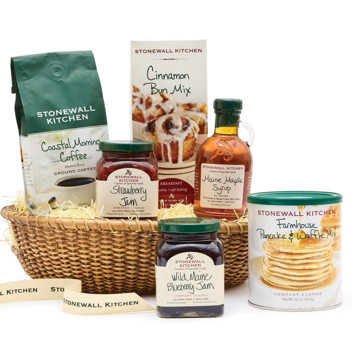 Stonewall Kitchen Farmhouse Pancake & Waffle Mix for a cozy weekend breakfast.