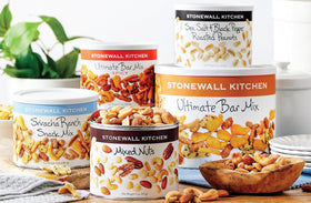 Stonewall Kitchen Honey Mustard Pretzels balance sweet and tangy flavors.