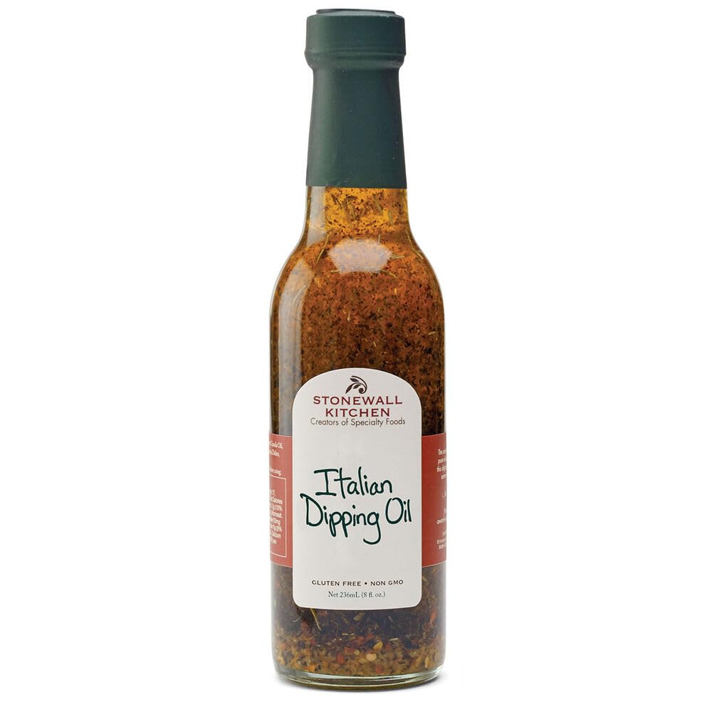 Stonewall Kitchen Italian Dipping Oil bottle for bread dipping and sharing.