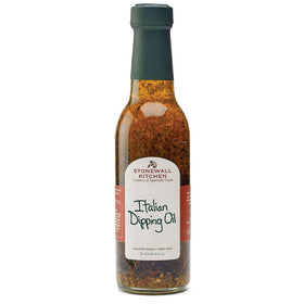 Stonewall Kitchen Italian Dipping Oil bottle for bread dipping and sharing.