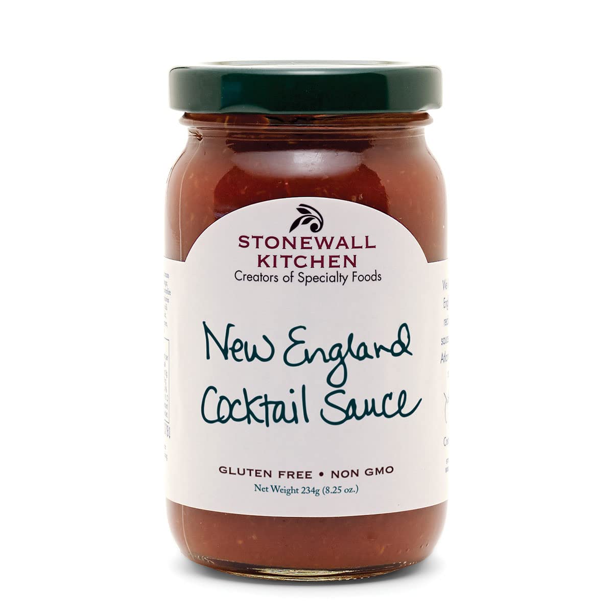 Stonewall Kitchen New England Cocktail Sauce bottle—zesty horseradish for seafood dipping
