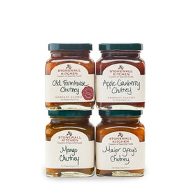 Stonewall Kitchen Old Farmhouse Chutney 8.5 oz elevates a cheese board with warm spice notes.