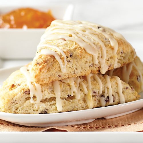 Stonewall Kitchen scone mix ready in minutes with warm kitchen aroma.