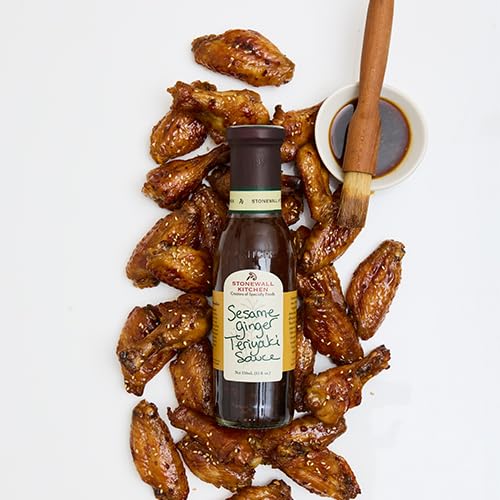 Stonewall Kitchen sesame ginger teriyaki sauce dipping option for appetizers.