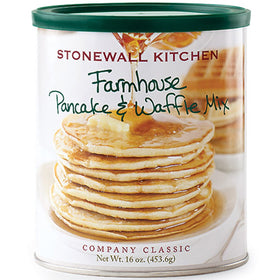 Stonewall Kitchen small farmhouse pancake mix ready-to-bake versatility.