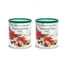 Stonewall Kitchen traditional crepe mix 2-pack box, easy to make light crepes