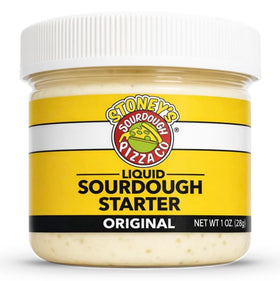 Stoney's Sourdough Starter jar ready for home baking