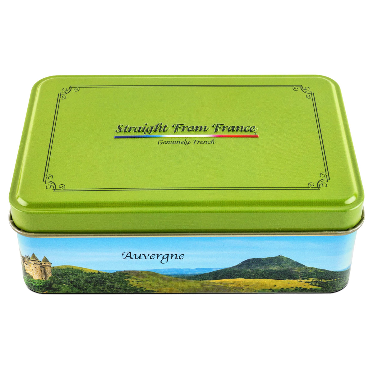 Straight from France Genuinely French five-flavor set showcases playful, colorful candies for parties.