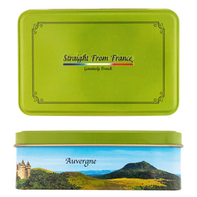 Straight from France Genuinely French fruit jellies close-up highlights juicy textures and colors.