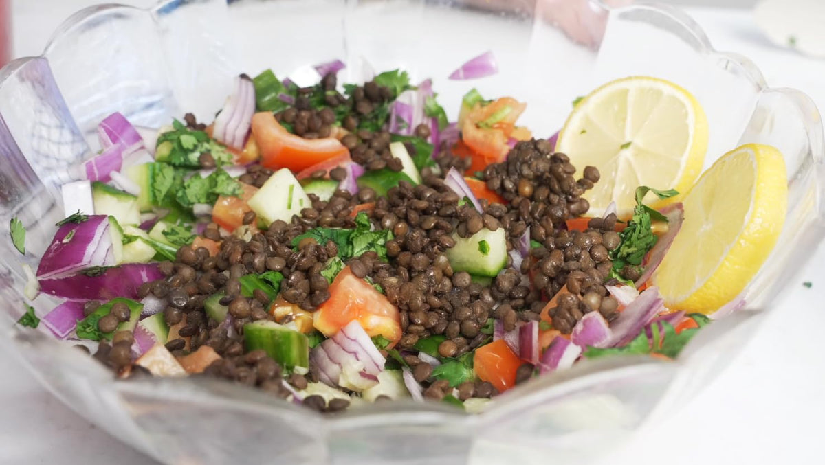 Straight from France Non-GMO lentils certified quality and pure ingredients