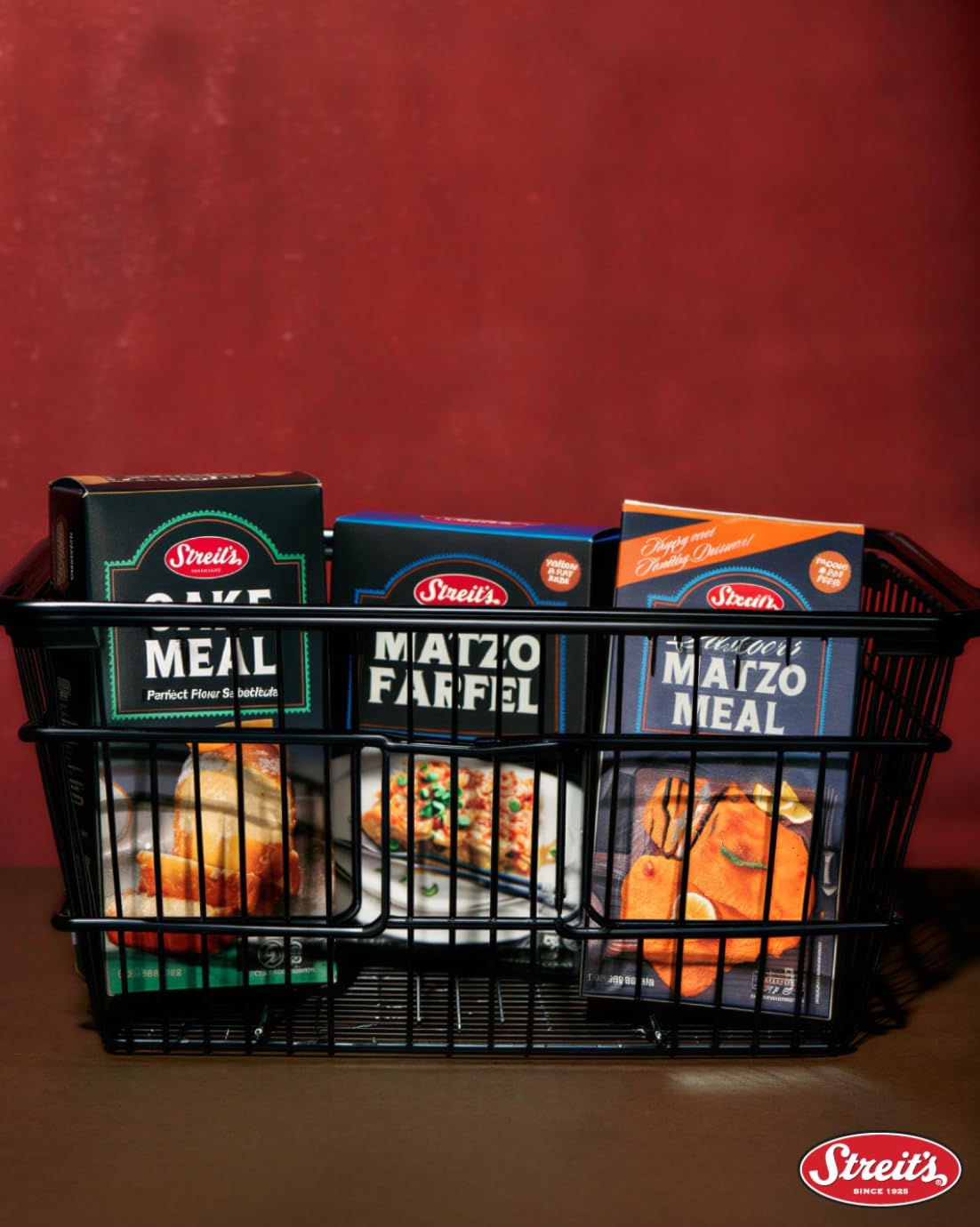 Streit’s Matzo Meal from a family-owned brand with a long Passover heritage.
