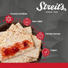 Streit's Kosher for Passover certification label for trust and tradition