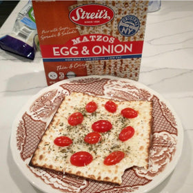 Streit’s matzo pairs with soups and salads for flavor balance.