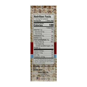 Streit's matzo crisp and airy texture ideal with spreads.