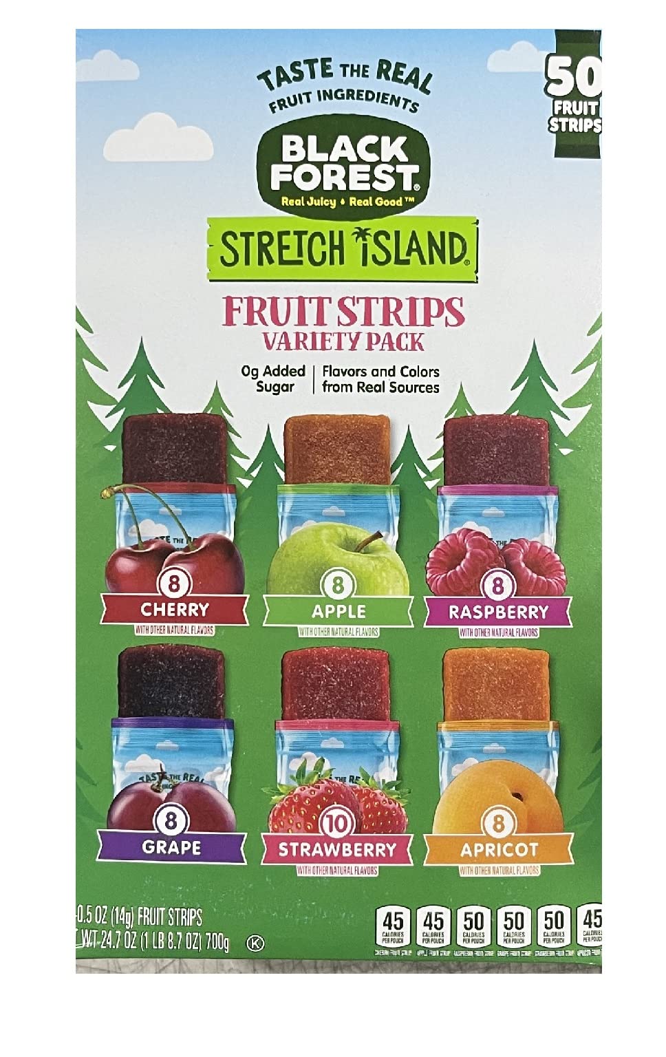 Stretch Island Apricot Pack fruit leather: fruity flavor for travel